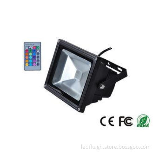 Professional Colored RGB LED Flood Light 50 watt With Remot
